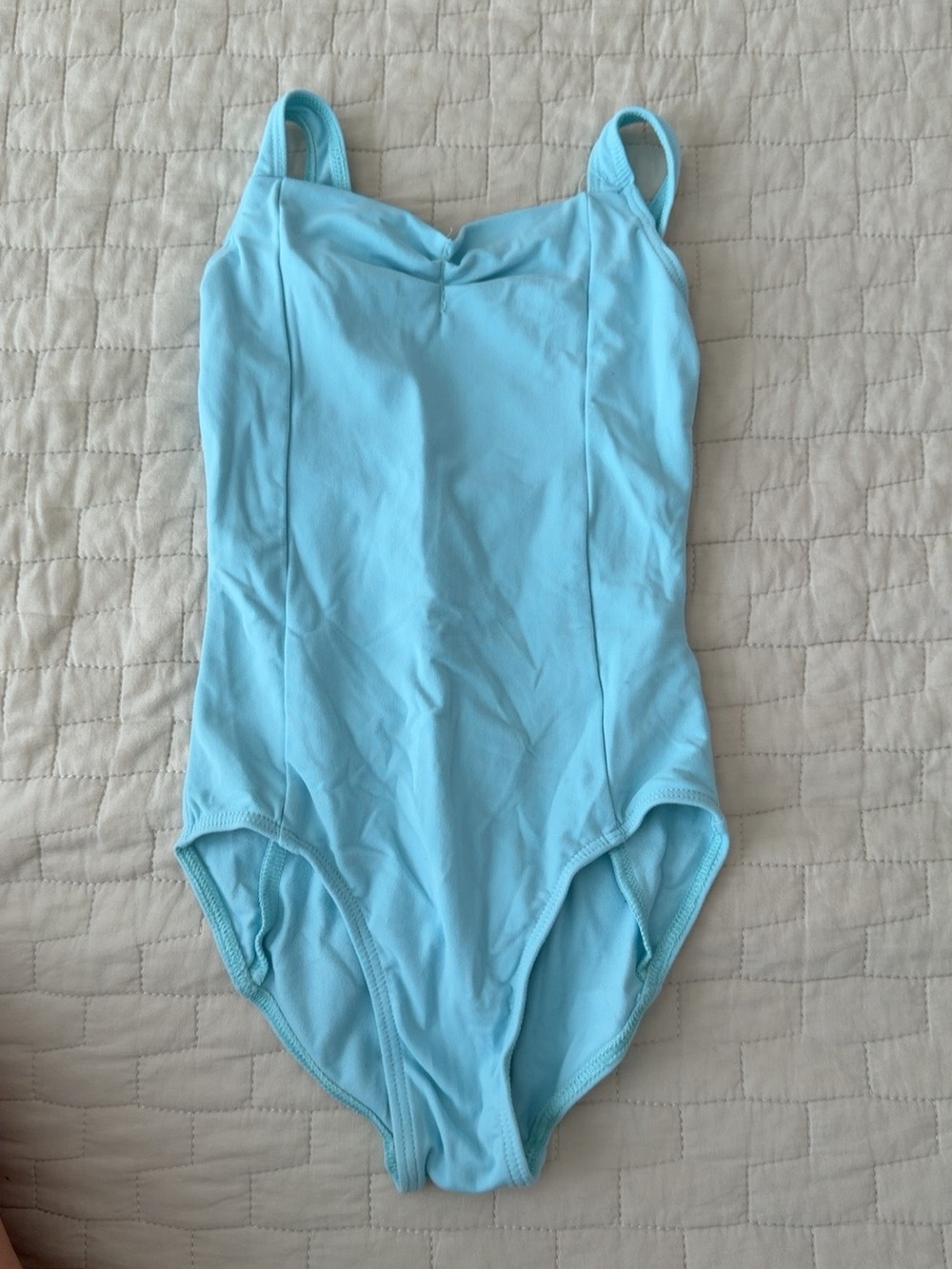 Nikolay Girls Light Blue Ballet Leotard Size 8–9